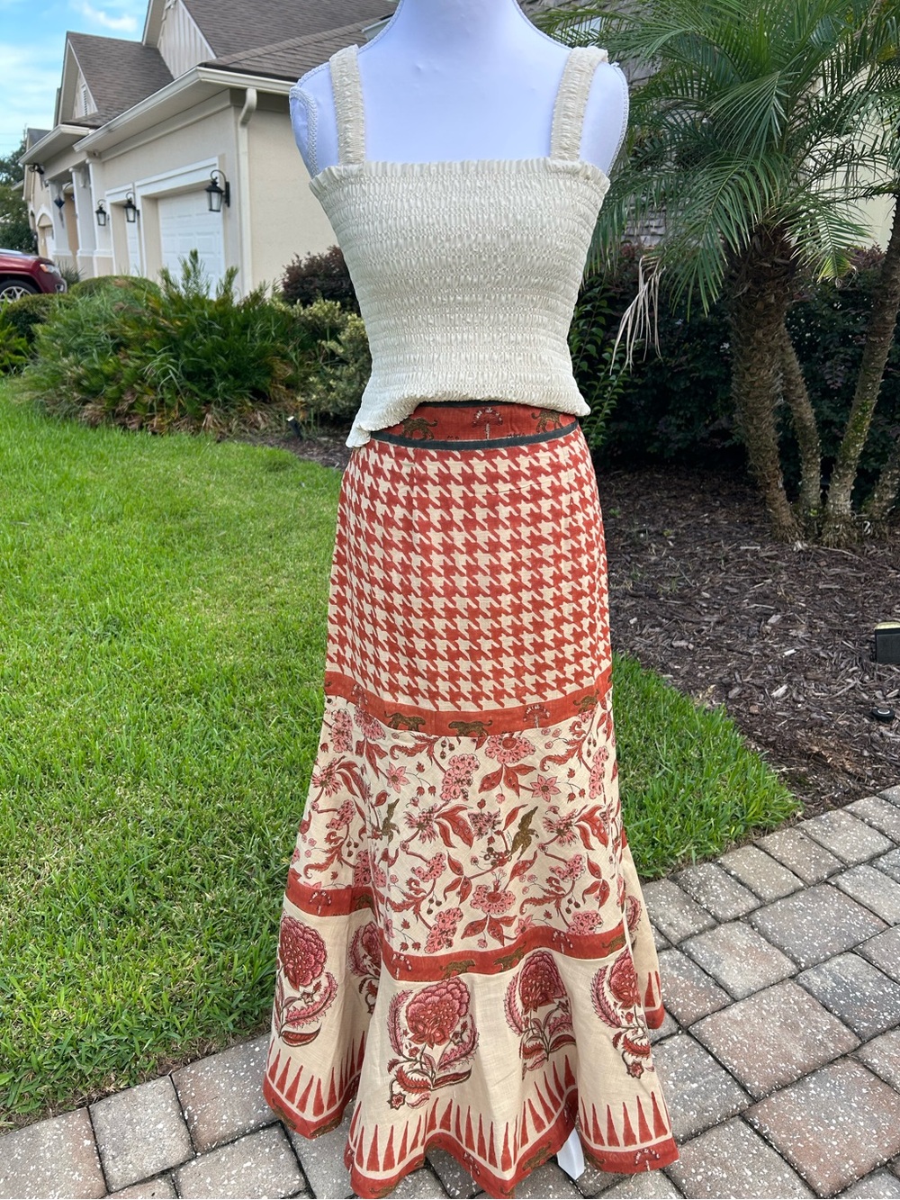 NWT🌷Mo Maya Karina Full-Length Mermaid Skirt